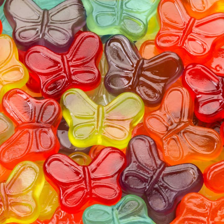 I Got Your Candy - Wholesale Gummy - Albanese Mini Gummi Butterflies - 5lb1