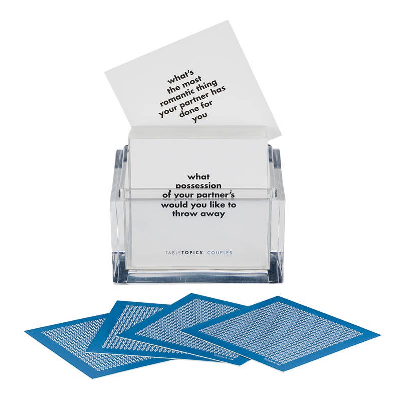 TableTopics - Wholesale Card Game - TABLETOPICS COUPLES - Conversation Starters for Deeper Convo2