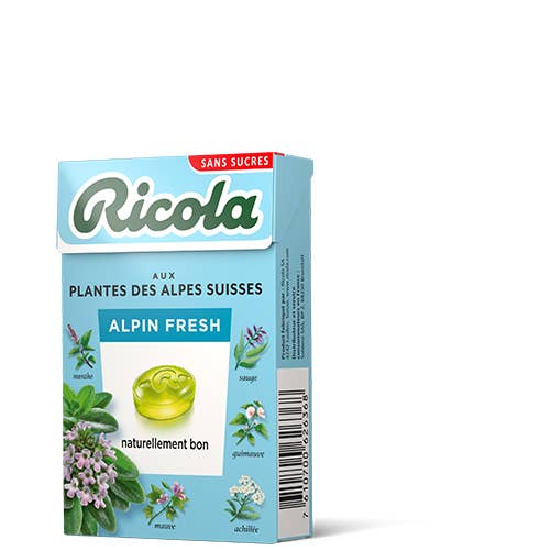 RICOLA - Bonbons Suisse aux plantes - Alpin fresh for wholesale by 123bonbon