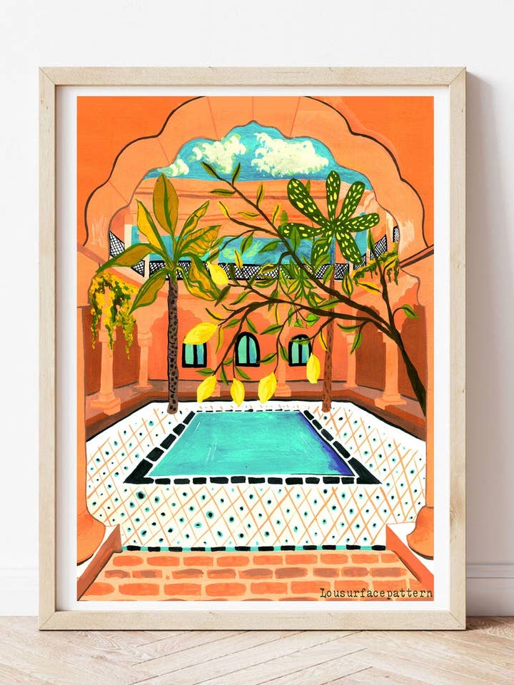 Marocko för wholesale av Lousurfacepattern