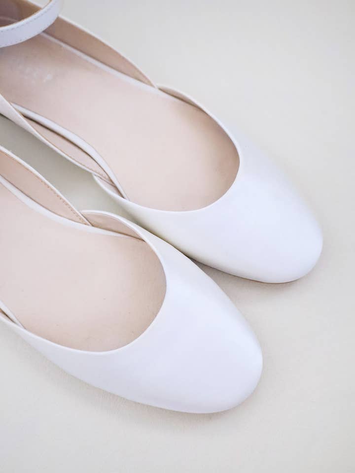 Kailee P. - Wholesale Flats – Women’s - Satin Round Toe Evening Flat with Ankle Strap23