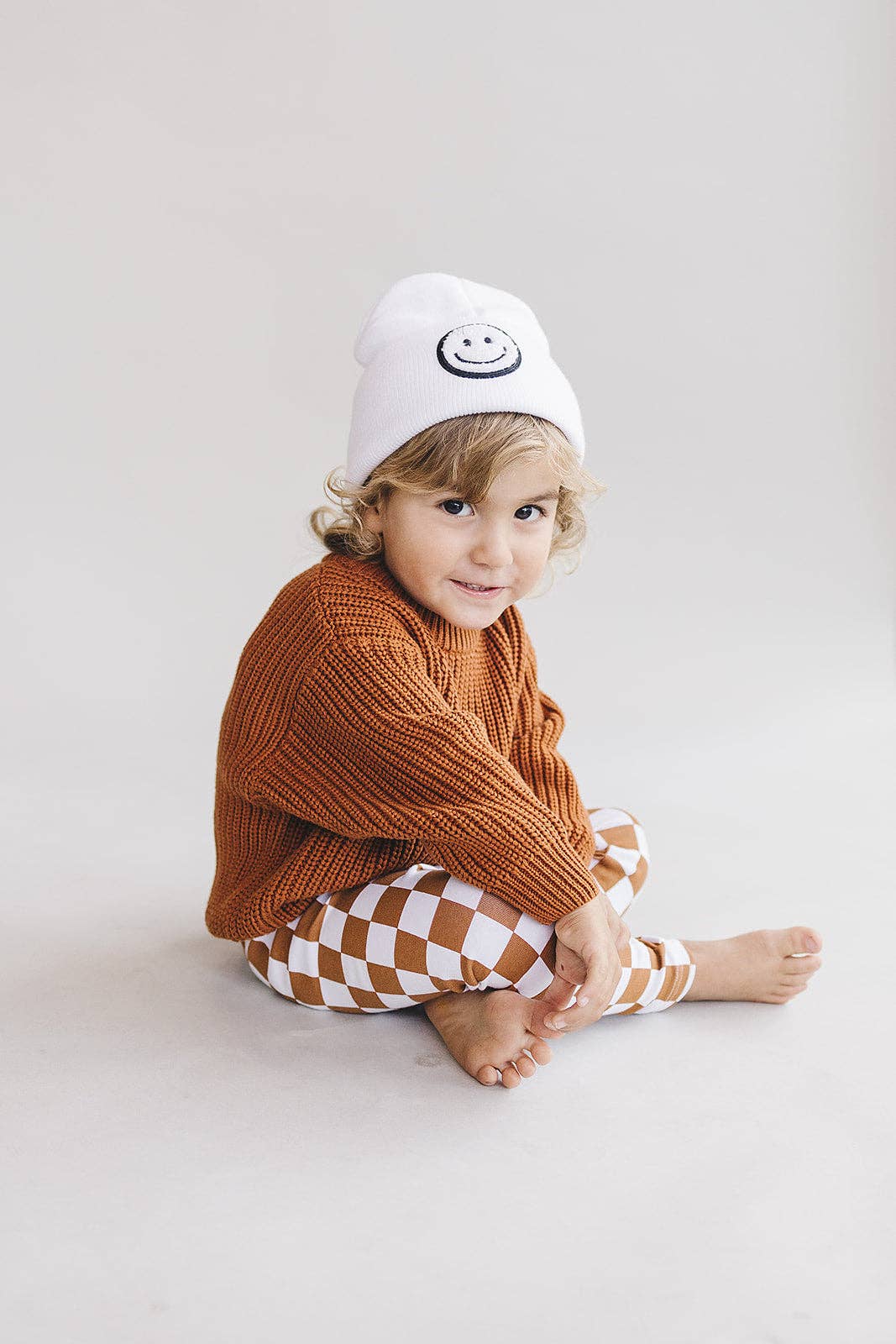 Lucky Panda Kids - Wholesale Knit Sweater - Kids - Chunky Knit Sweater | Rust4