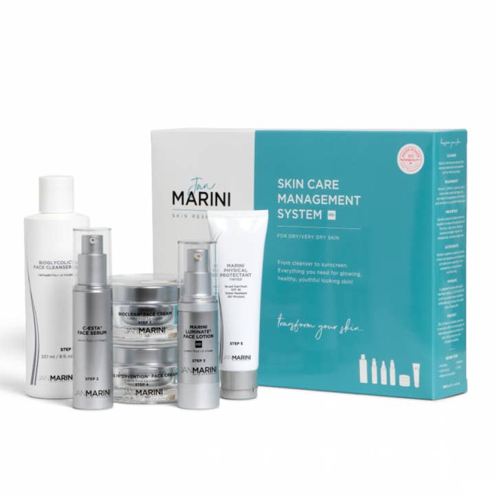 PlentifulSkin - Wholesale Facial Care Set/Kit - Jan Marini Skin Care Management System MD - Dry/Very Dry w/MPP SPF 45 Tinted