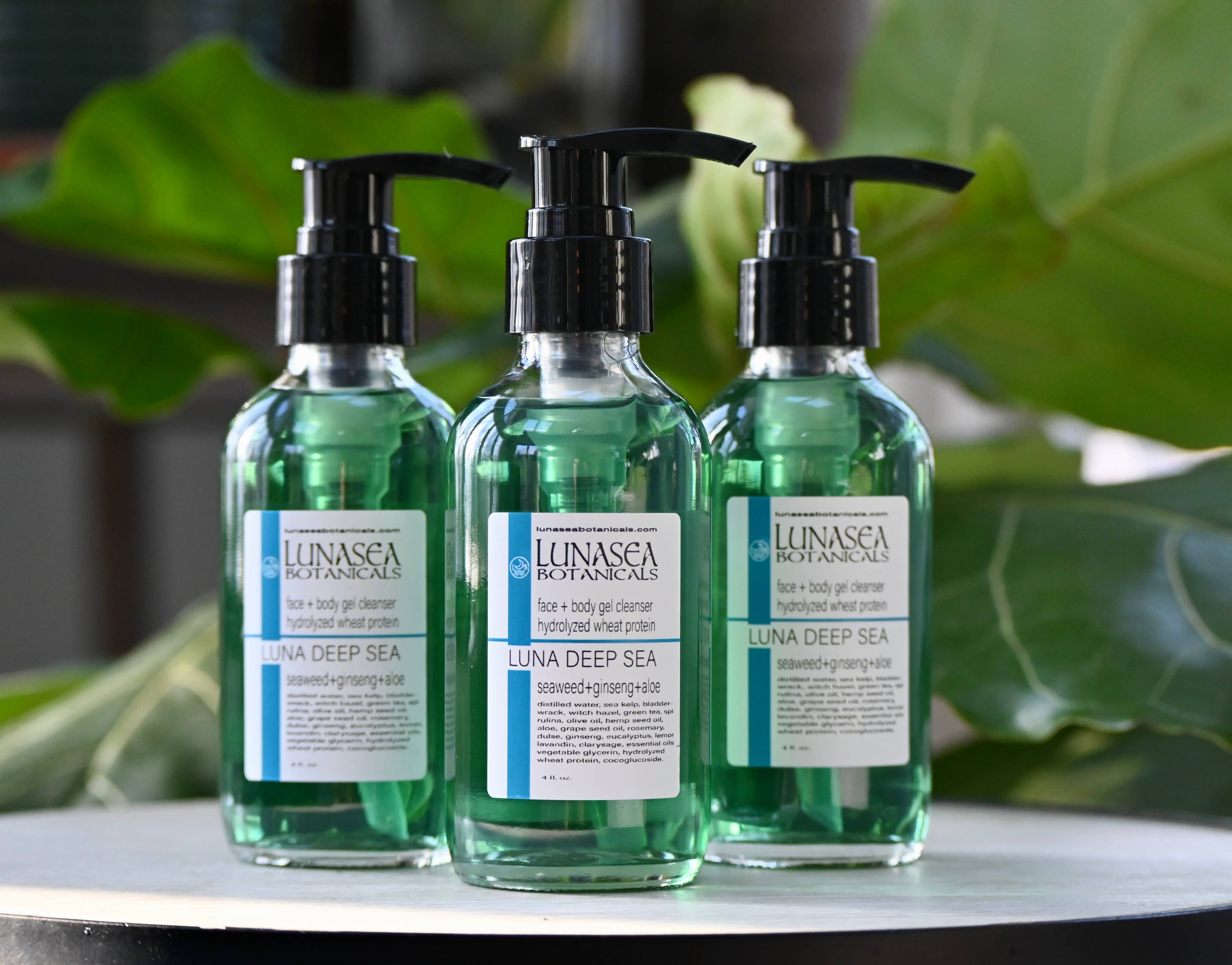 lunasea botanicals - Wholesale Facial Care Set/Kit - 15 piece Luna Deep Sea Skincare Bundle1