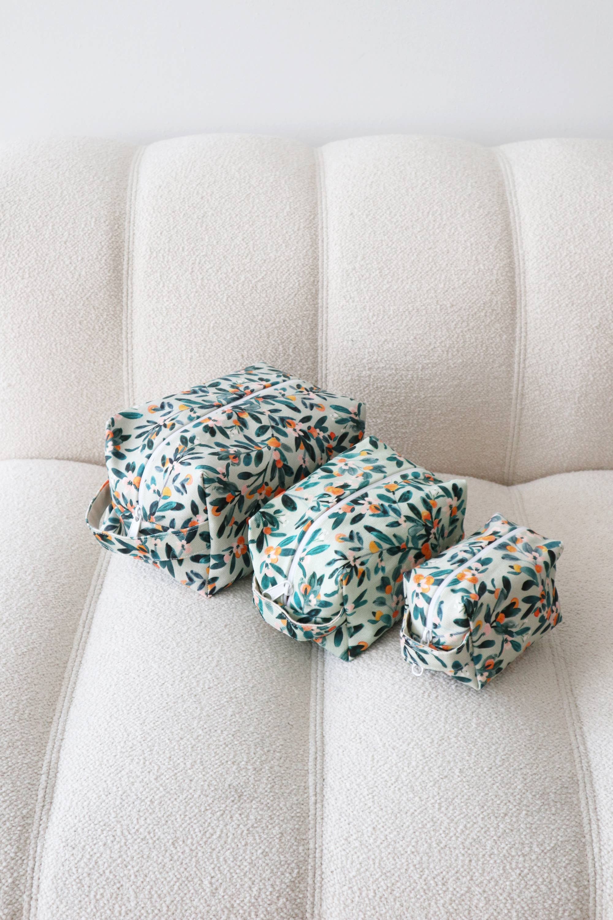 Freon Collective - Wholesale Toiletry Bag - Unisex - Toiletry Bag - Sage Citrus2