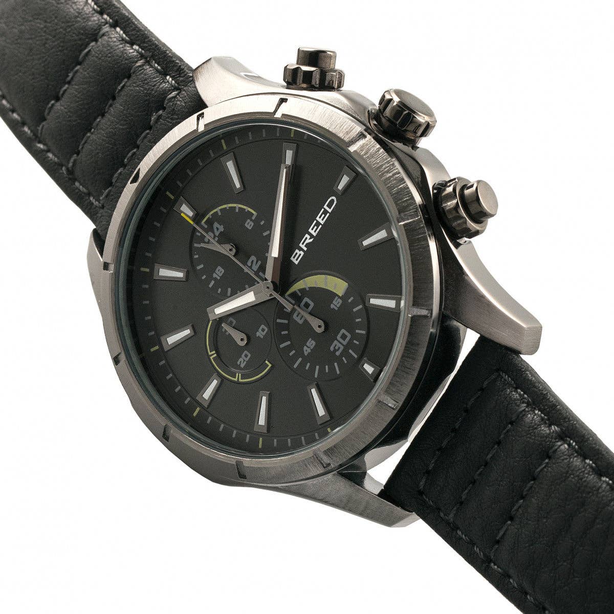 Breed – Relógio de pulso - Homem por atacado – Breed Lacroix Chronograph Relógio com pulseira de couro1