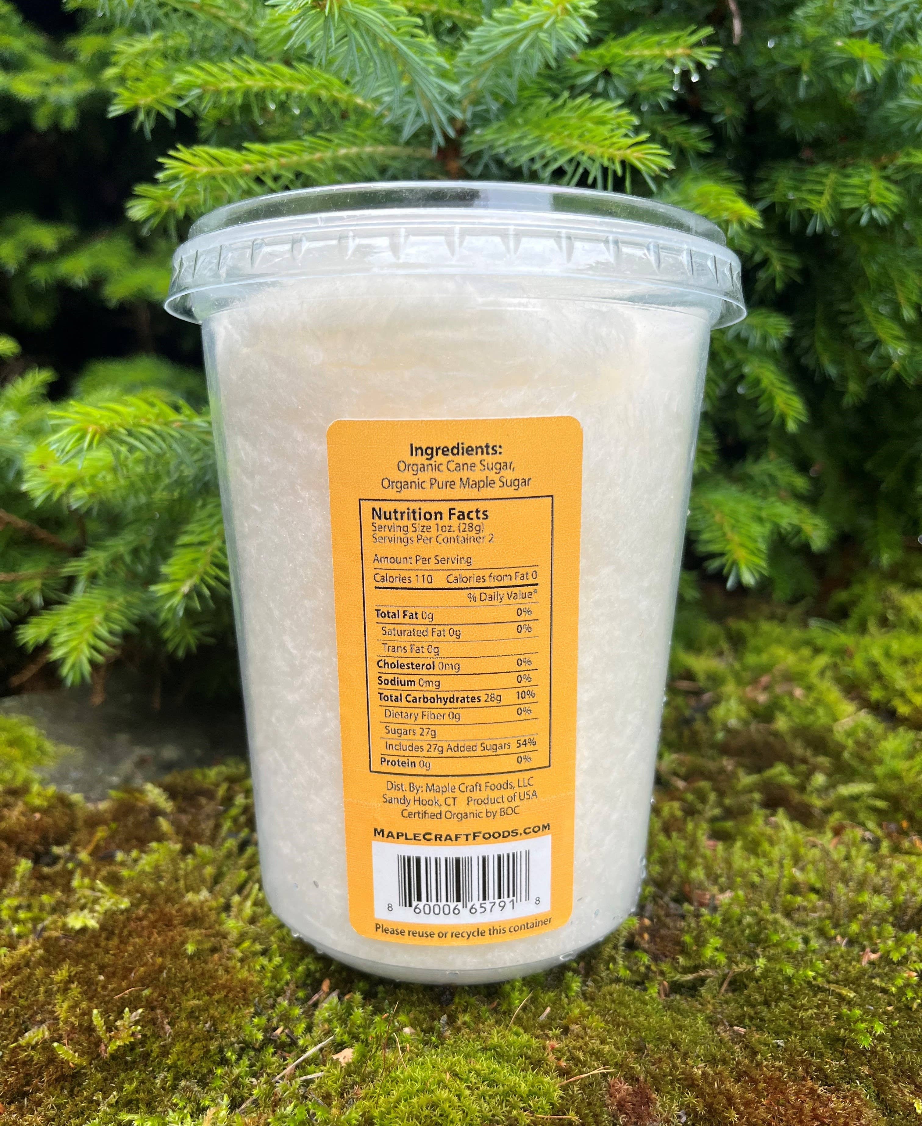 Maple Craft Foods - Vendita all'ingrosso Zucchero filato - Zucchero filato al pure sciroppo d'acero1