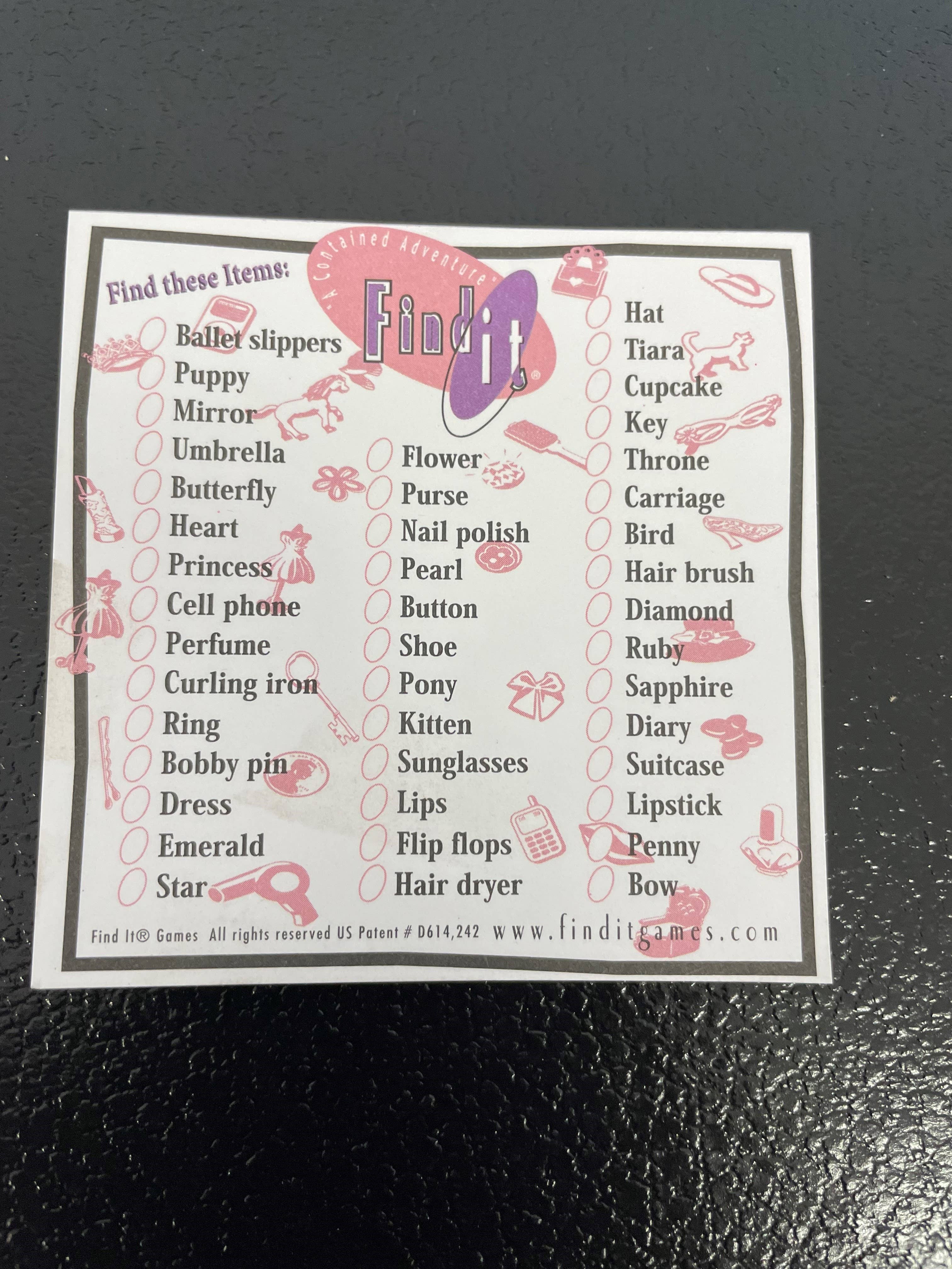 Find It Games – Brain Game - Crianças por atacado – Find It® GLITZ & GLAMOUR Procurar e encontrar caça ao tesouro 6