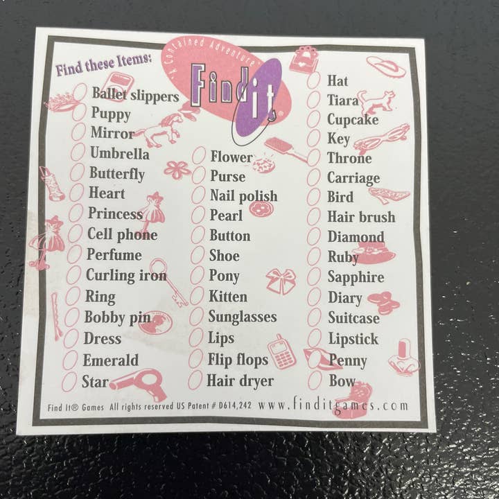 Find It Games - Wholesale Brain Game - Kids - Find It® GLITZ & GLAMOUR Seek and Find treasure hunt 6