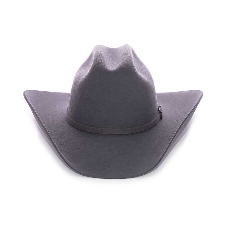 Lubbock Low Cattleman Cowboy Hat in Gun Metal for wholesale by Master Hatters of Texas