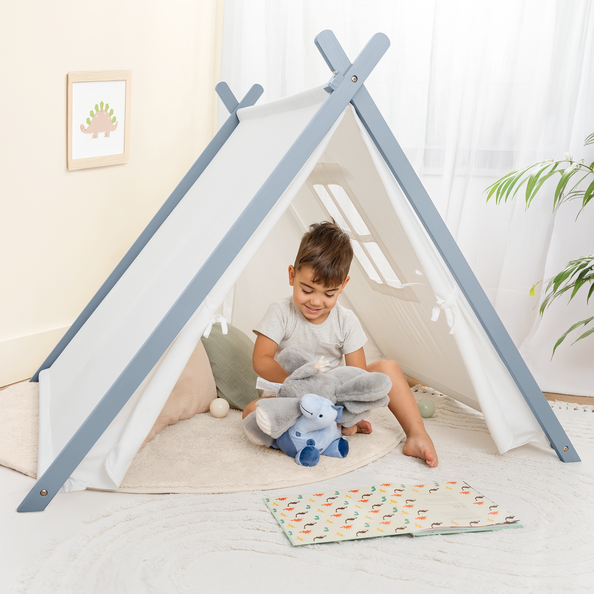 Comfy Cubs – wholesale Tält - Barn – Barnens lektält, inomhus lektält i canvas av Comfy Cubs8