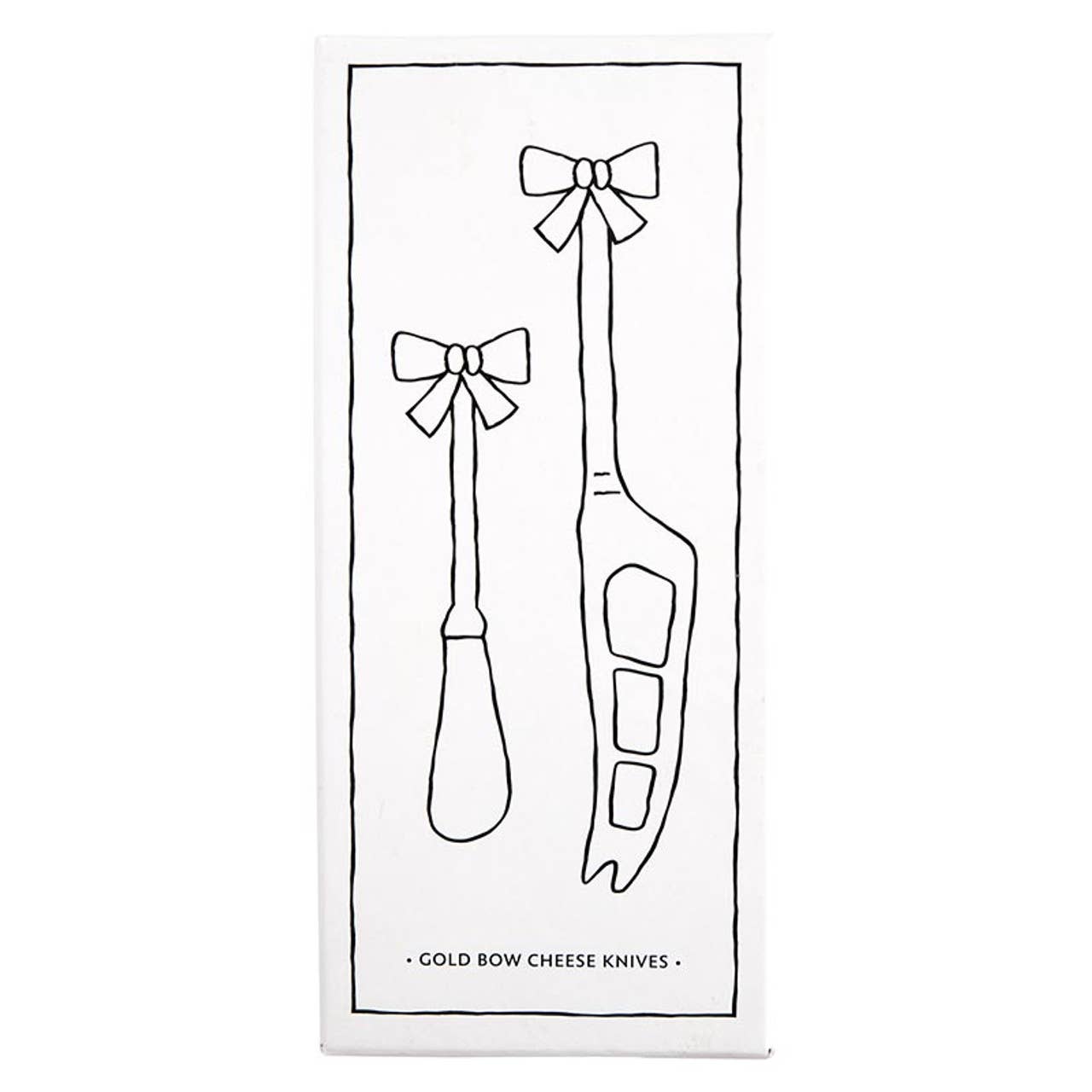 Santa Barbara Design Studio by Creative Brands - Wholesale Cheese Spreader - Gold Bow Cheese Knives - Set of 21