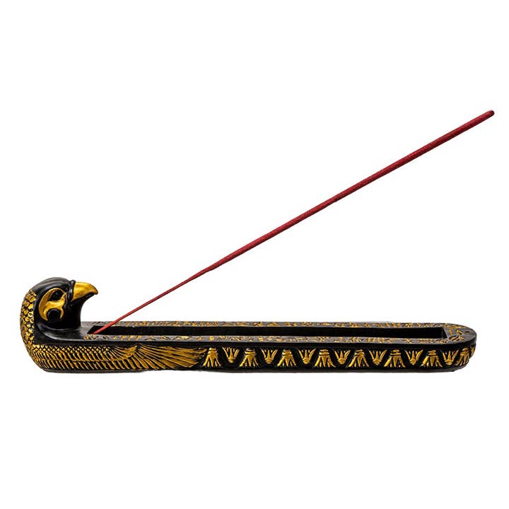 Pacific Trading - Wholesale Incense Holder - 15605 Egyptian Horus Falcon Incense Burner