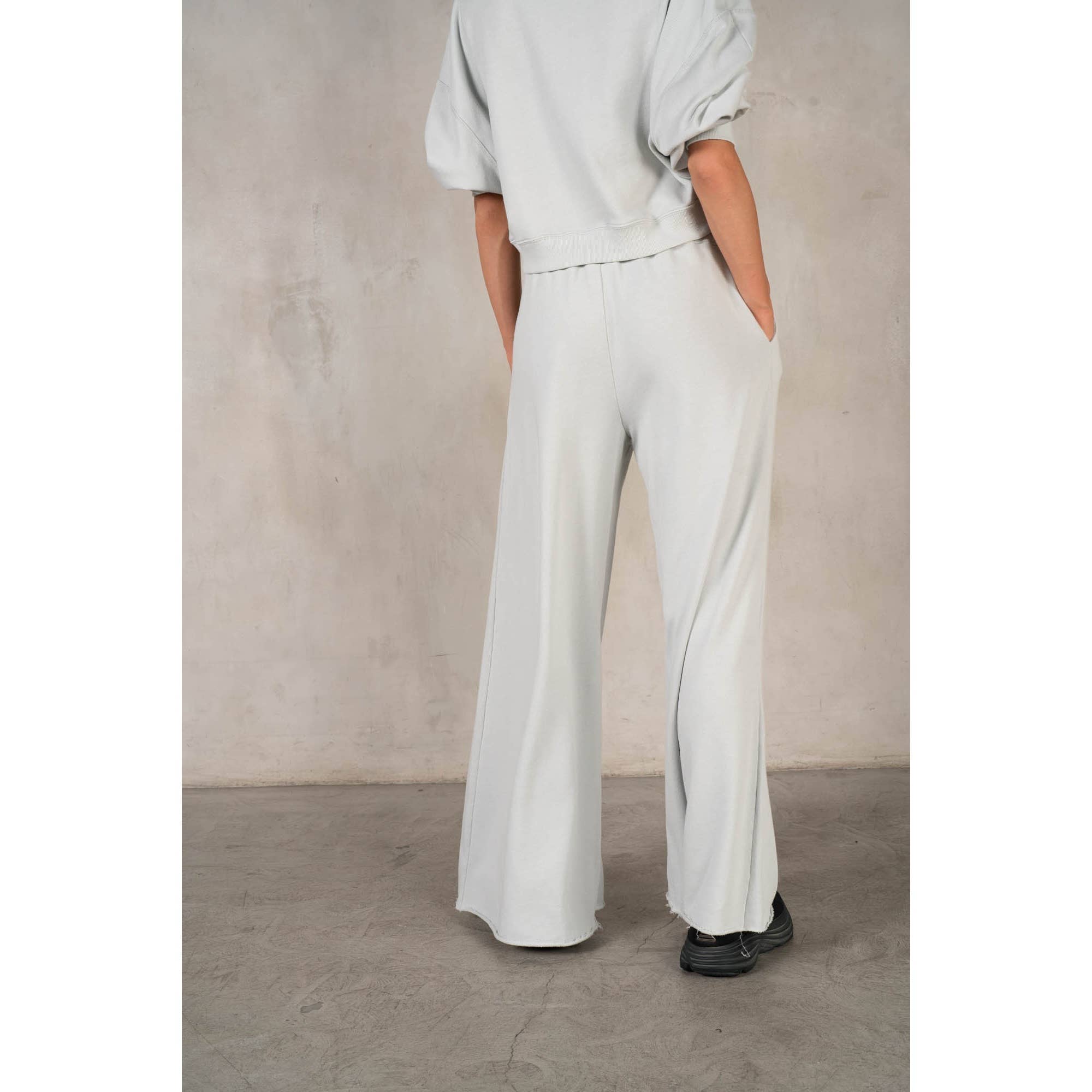 lalamia - Wholesale Pants - Women's - Matching Rib Wide Oversize Sweatpants41