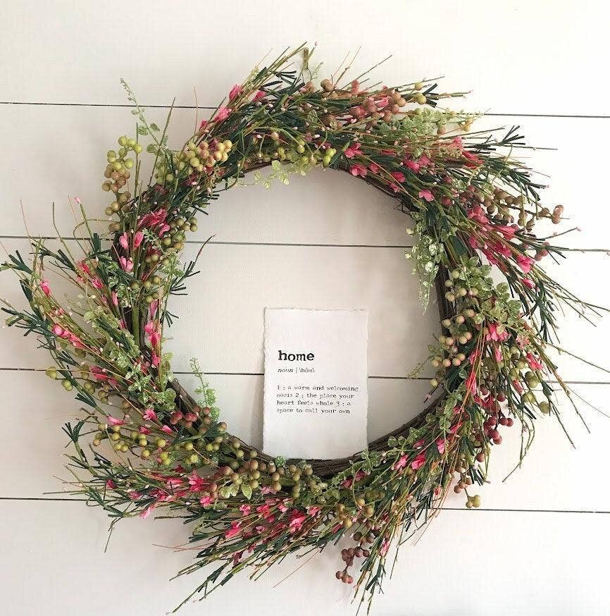 Alison Rose Vintage - Vente Affiche d'art - Accueil » définition » impression en police de machine à écrire sur du papier fait main2