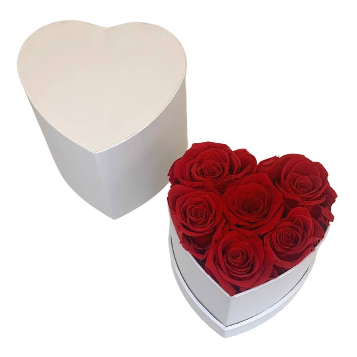 verona home and gift - Wholesale Dried/Pressed Flowers - Heart Shape Real Preserved Roses that Last Forever 12