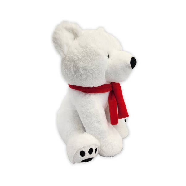 Beverly Hills Teddy Bear Company - Wholesale Stuffed/Plush Toy - Kids & Baby - XLG Winter Cozies: Icey Polar Bear Plushie3