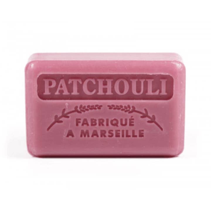 French Soap Wholesale - Vendita all'ingrosso Saponette - Sapone per ospiti francese 60g - Patchouli1