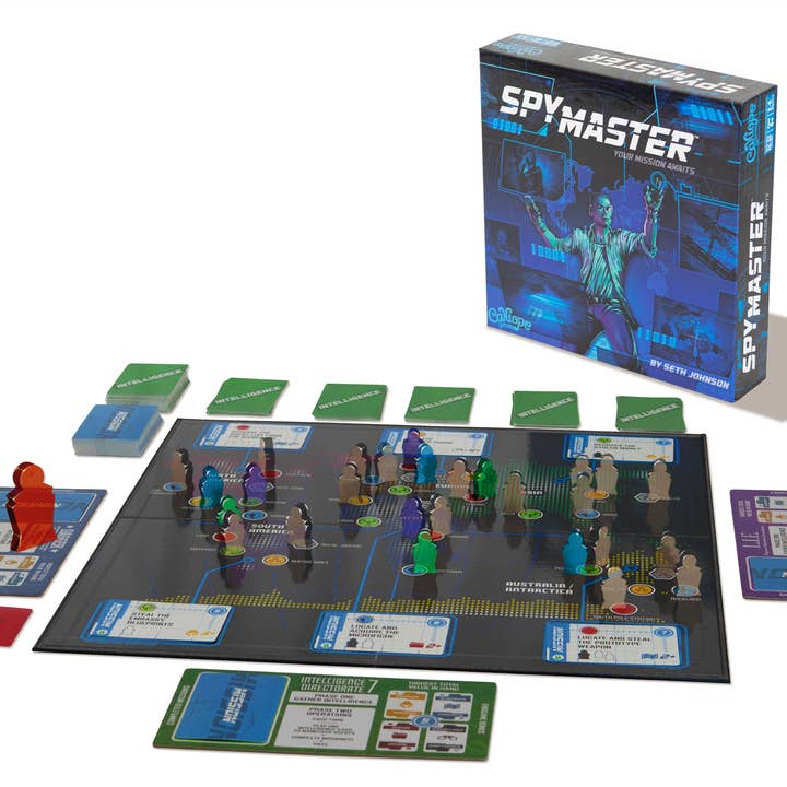 Calliope Games - Wholesale Board Game - SpyMaster - A Strategy Board Game for 2-6 Players