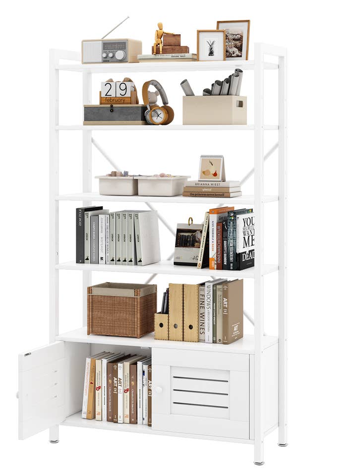 27X12X56 WHT 4 SHELF CABINET for wholesale by Three Star IM/EX Inc.