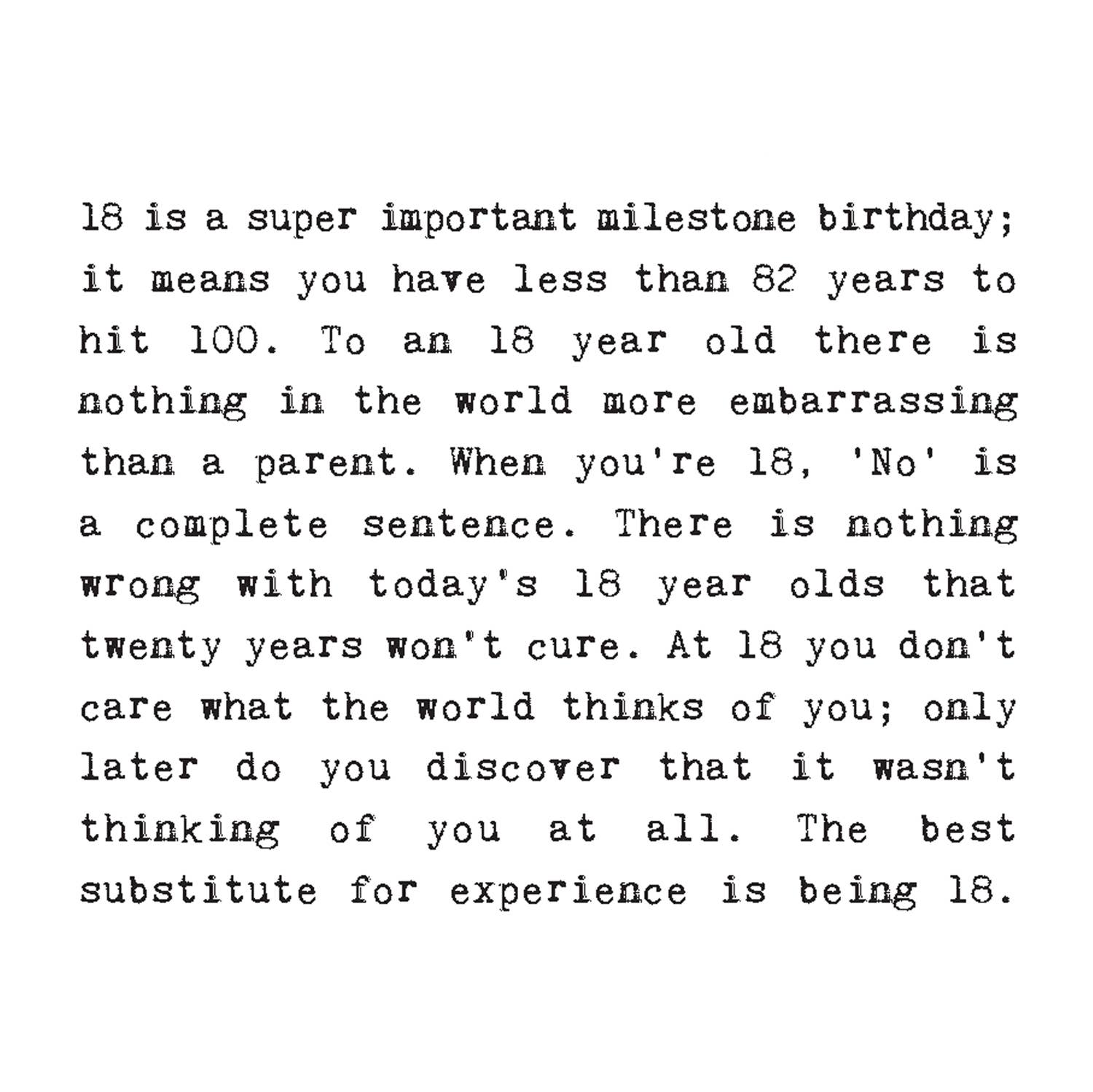 Coulson Macleod (U.S. Duties Paid) - Wholesale Verjaardagskaartje - 18e Verjaardagskaart Met Vintage Taart Illustratie1