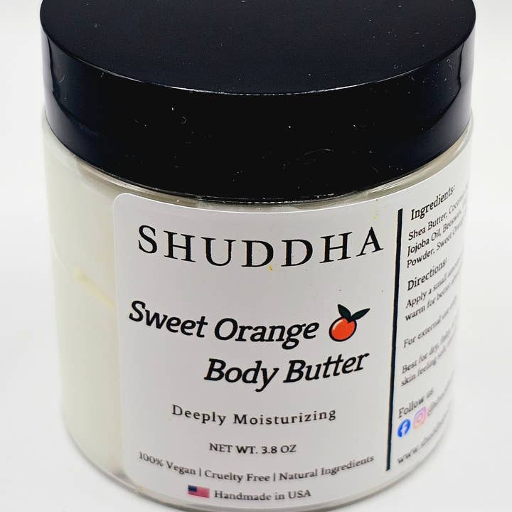 Manteiga Corporal Batida – Profundamente Hidratante e Suavizante para a Pele por atacado de Shuddha Bodycare