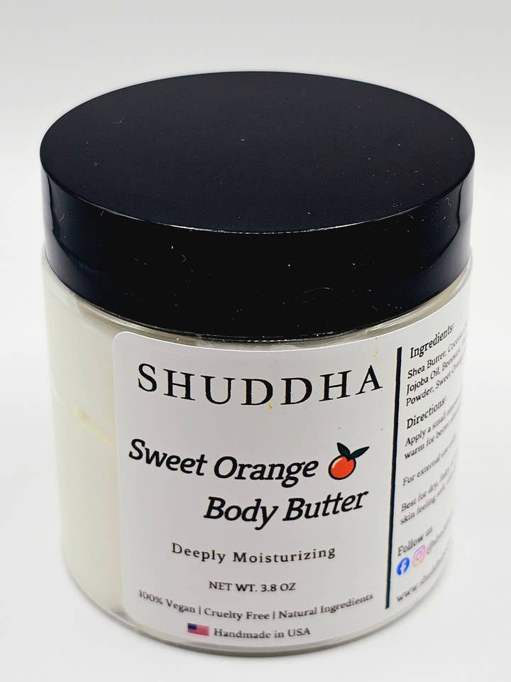 Whipped Body Butter – Deeply Moisturizing & Skin-Softening for wholesale by Shuddha Bodycare