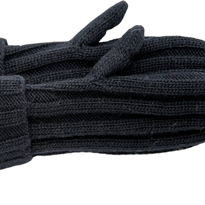 Ribbed Mittens for wholesale by Nirvanna Designs, Inc.