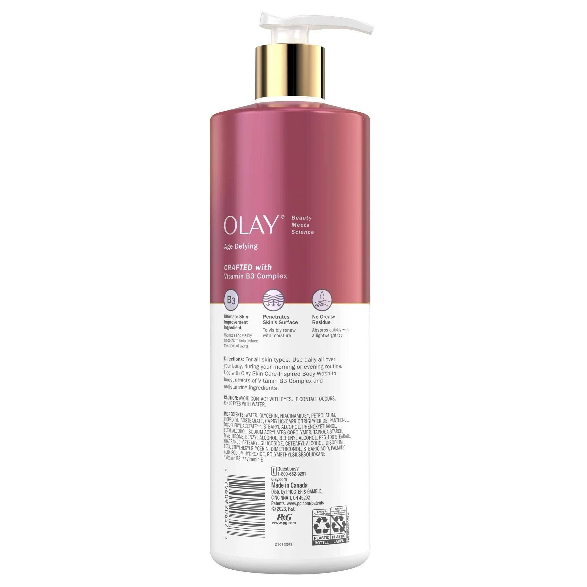 KT Supply – wholesale Hand & body lotion – Olay Age Defying & Hydrating Niacinamide Hand/Body Lotion,171
