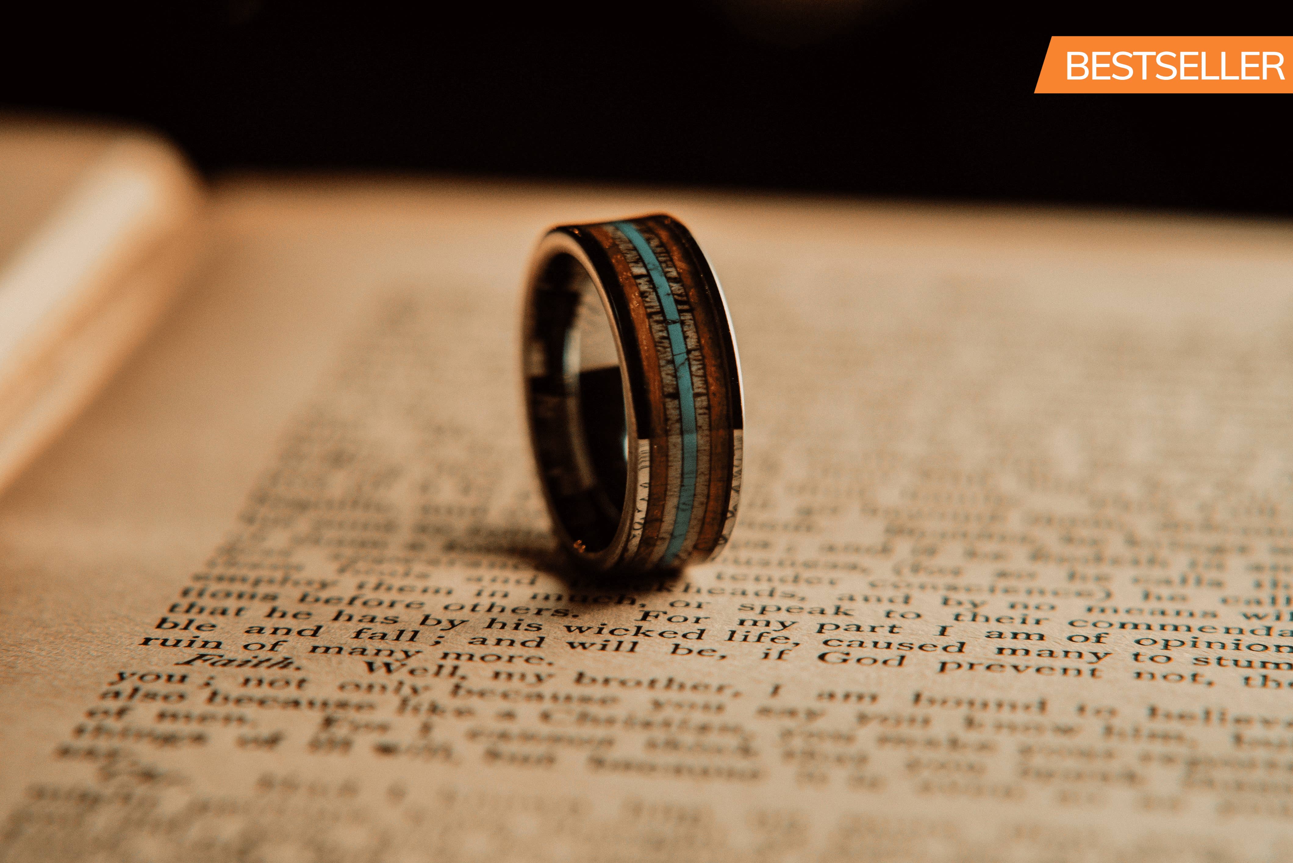 Vintage Gentlemen - Wholesale Band/gestapelde ring - De „exotische” ring