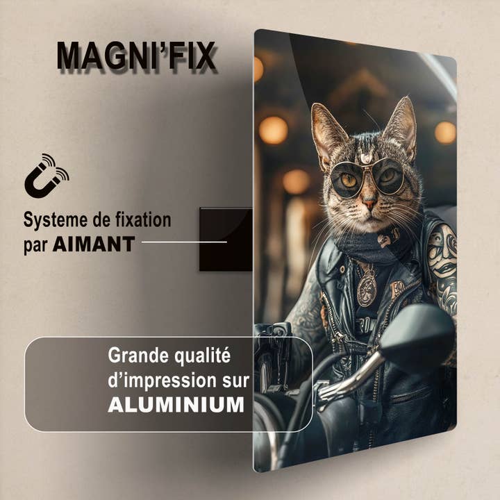 CALLVIN EU - Wholesale Picture Frame - Le chat motard