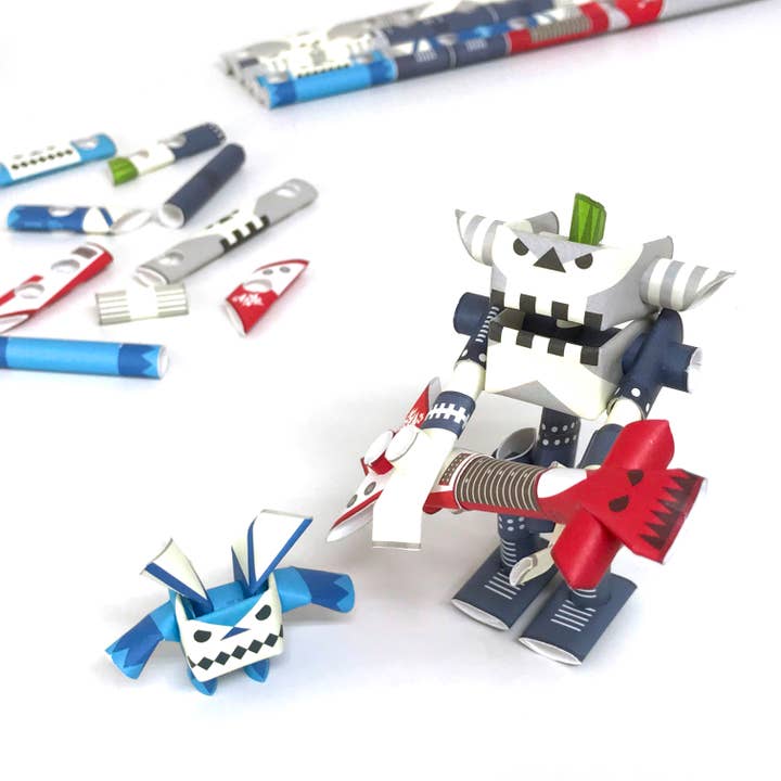 PIPEROID Guyzer & Bean paper craft- Rock Star & His Only Fan for wholesale by Magnote