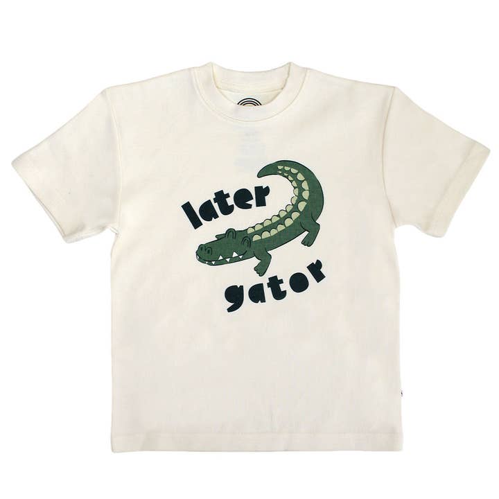 Plus tard Alligator T-shirt en coton de Floride pour la vente par Emerson and Friends