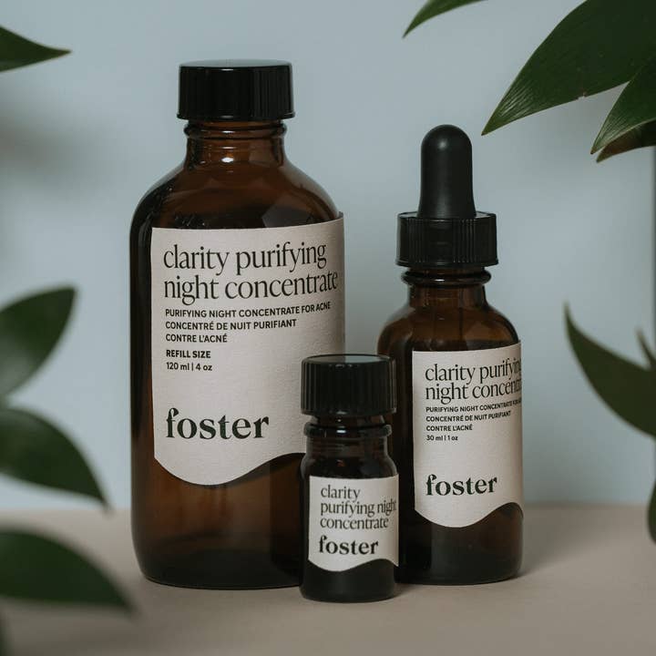 Clarity Purifying Night Concentrate for wholesale by Foster Skincare