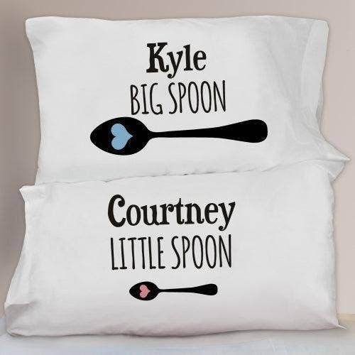 Couples Personalized Pillowcase Set for wholesale by Sunny Jar Personalized