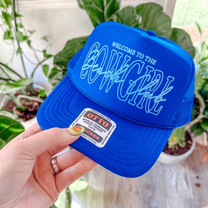 The Clandestine Underground - Wholesale Trucker Hat - Women's - Welcome to the Cowgirl Beach Club, Â Summer Trucker Hat