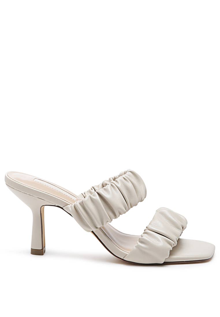 Rag Company - Wholesale Sandals - Women's - LADY LYNN GATHER AROUND SLIP-ON HEELED SANDAL13