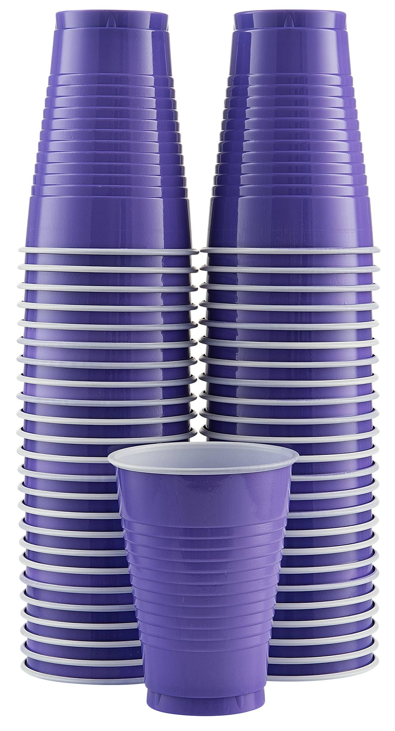 enday - Wholesale Disposable Cup - Disposable Plastic Cups 12-Ounce Plastic Party Cups 50 Pack4