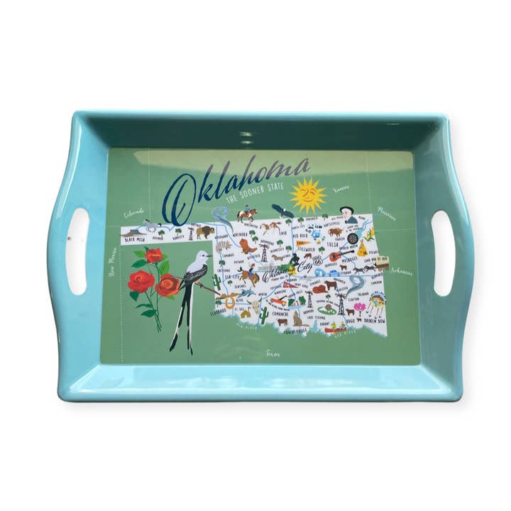 Galleyware - Wholesale Serving Tray - Oklahoma 2-Handle Tray0