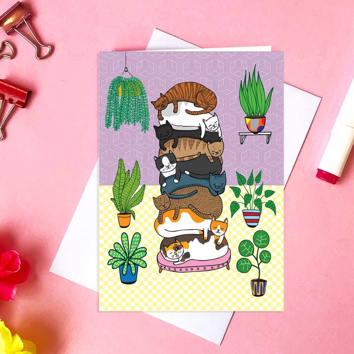 Kattstapel - Vykort för wholesale av Able And Game