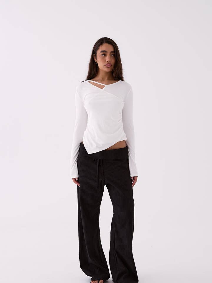 Nori Top - White for wholesale by Style Addict