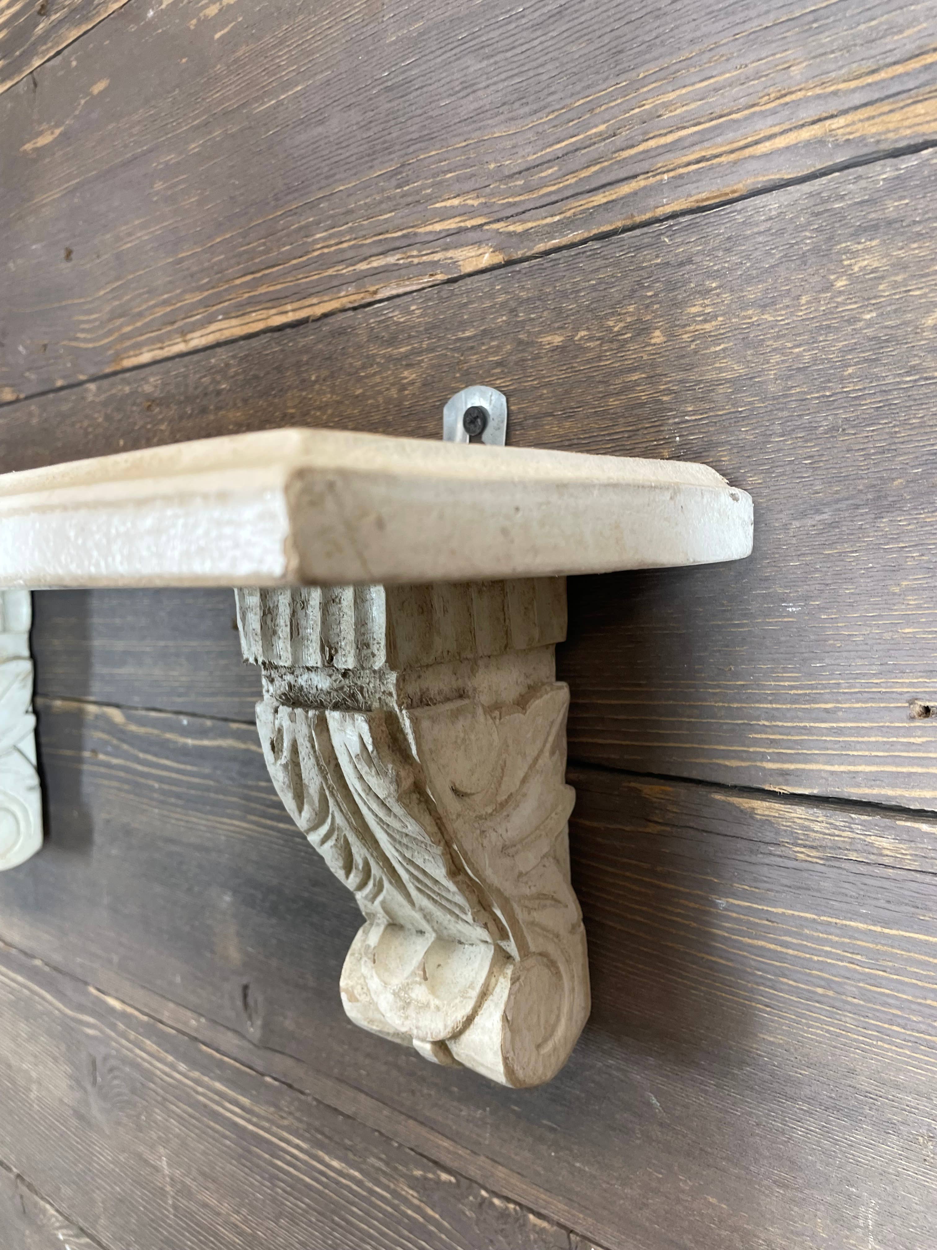 My Amigos Imports - Wholesale Wall Mounted Shelf - CLEARANCE-Calera-Farmhouse-Shelf-Corbels-29x7x5-Calera--$204