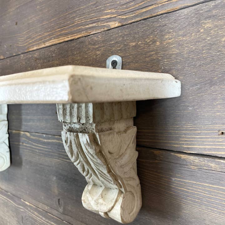 My Amigos Imports - Wholesale Wall Mounted Shelf - CLEARANCE-Calera-Farmhouse-Shelf-Corbels-29x7x5-Calera--$204