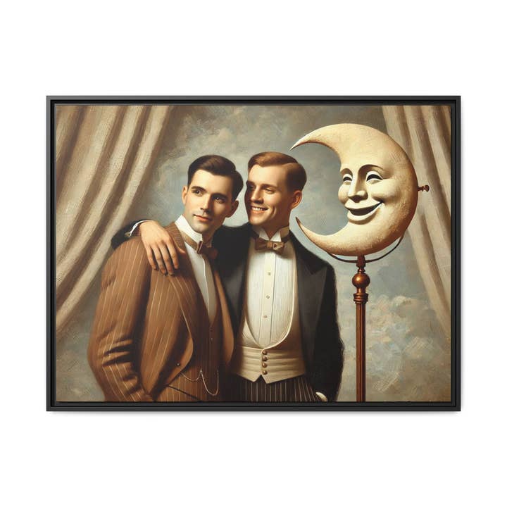 Études d'art manquantes - Homme dans la lune 016 pour la vente par Walt & Pete