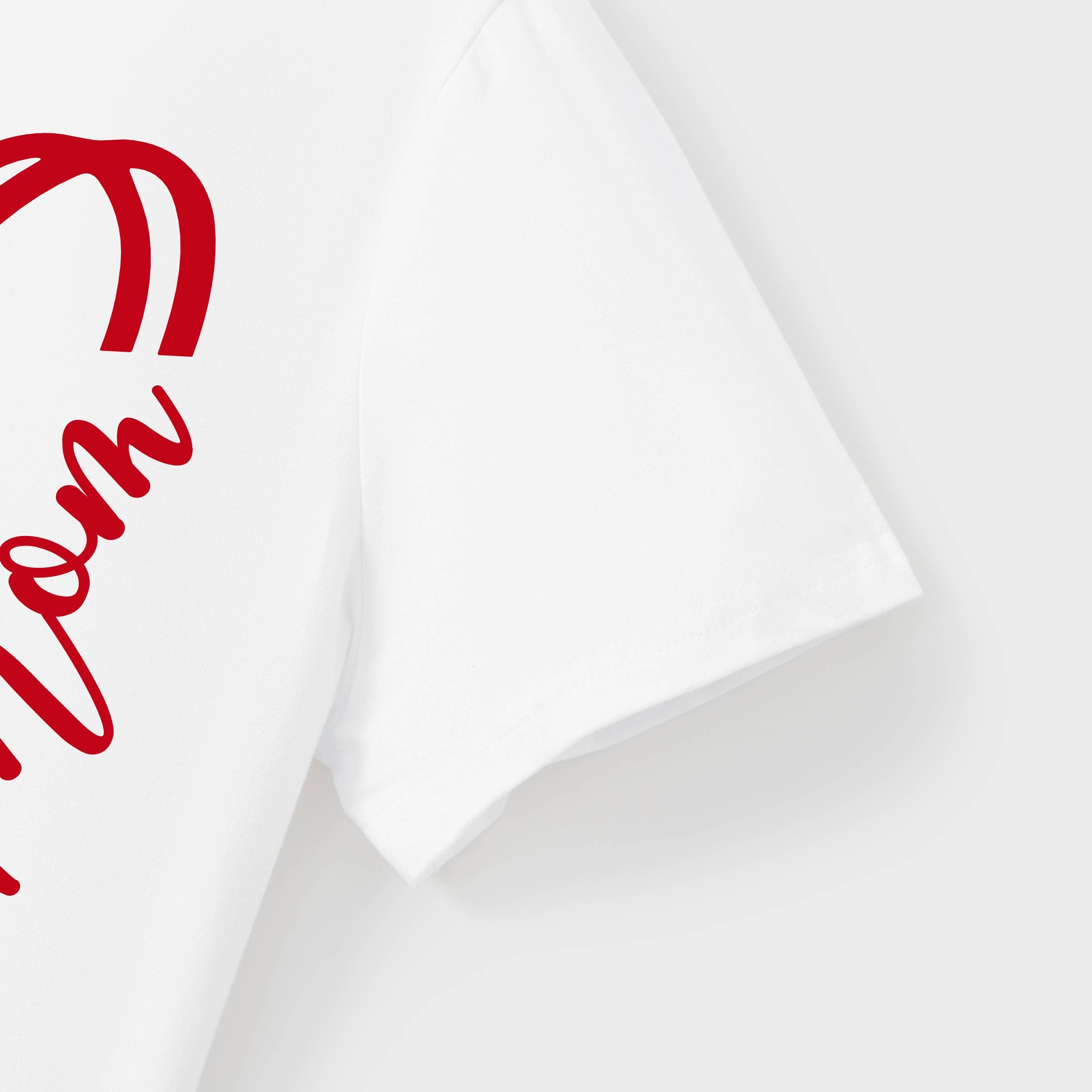 Multi color Valentine's Day Heart Pattern Cotton Matching Family T-shirt for wholesale on Faire18