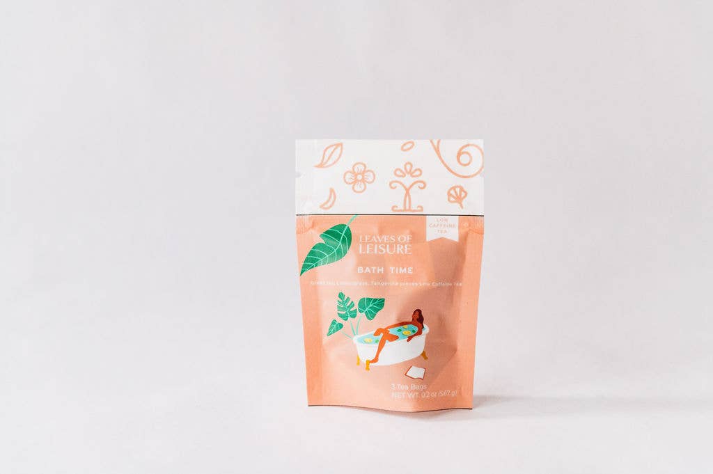Leaves of Leisure - Wholesale Retailer Sample - Food & Drink - Bath Time Tea - Mini Pack (3 tea bags)