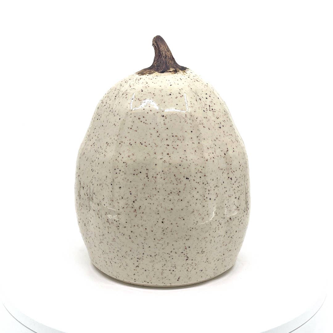Beasley Ceramics - Wholesale Decorative Tabletop Object - Harvest Pumpkins (Natural Stem)2