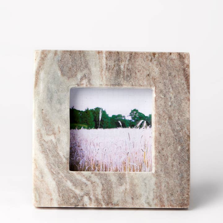 BIDKhome - Wholesale Picture Frame - Brown Galaxy Marble Picture Frame for 3" x 3"4