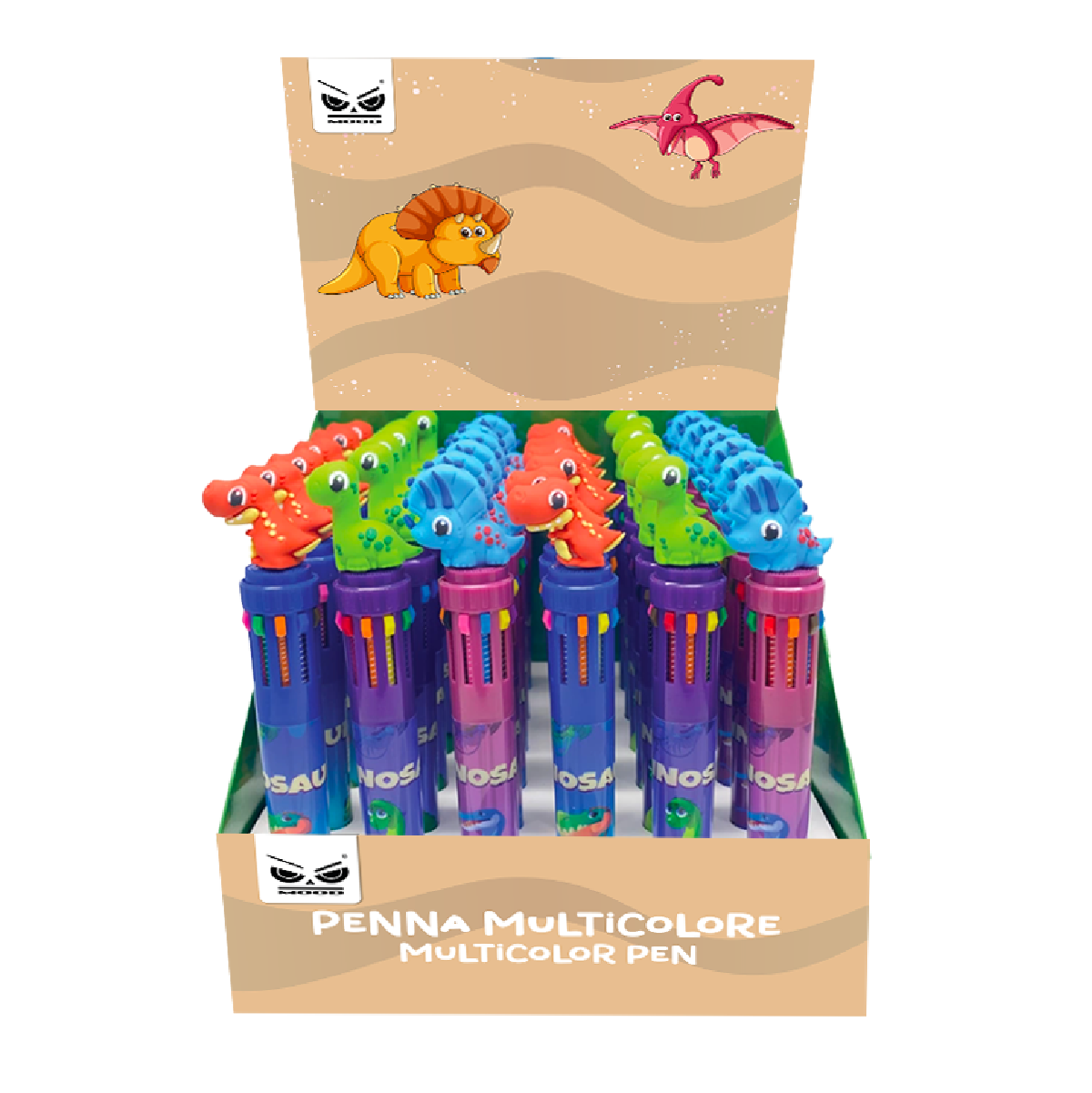 REMOVED BRAND - Wholesale Marker - 10 Color Dinosaur Pen2