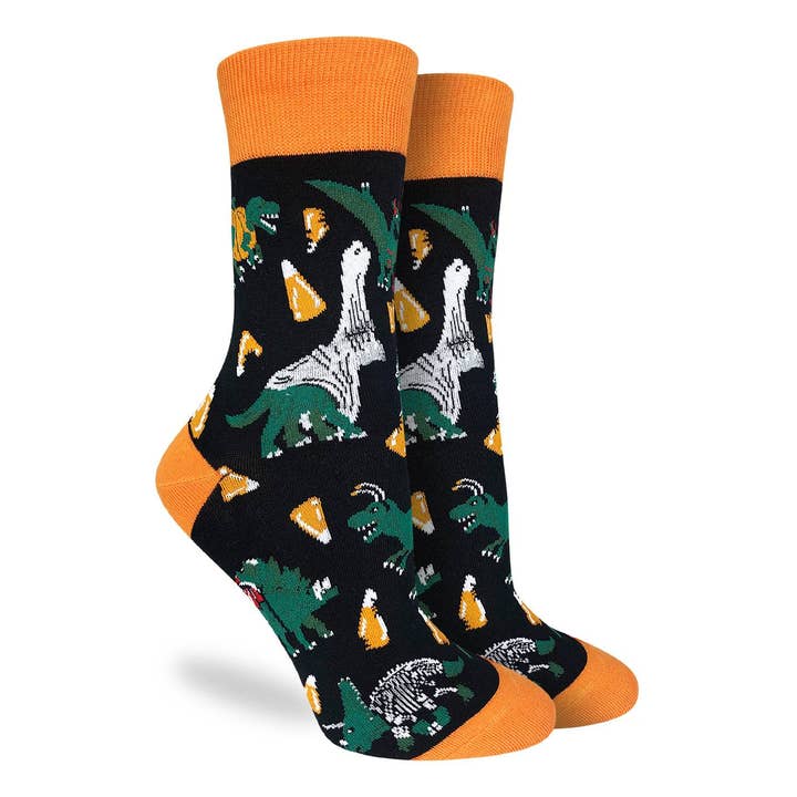 Women's Halloween, Dinosaurs Socks for wholesale by Good Luck Sock